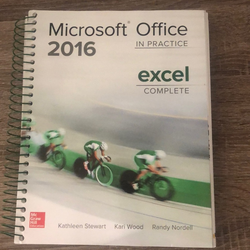 Microsoft Office 2016 Excel Complete Textbook
